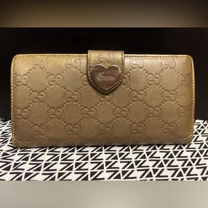 Authentic Vintage Gucci Long Wallet